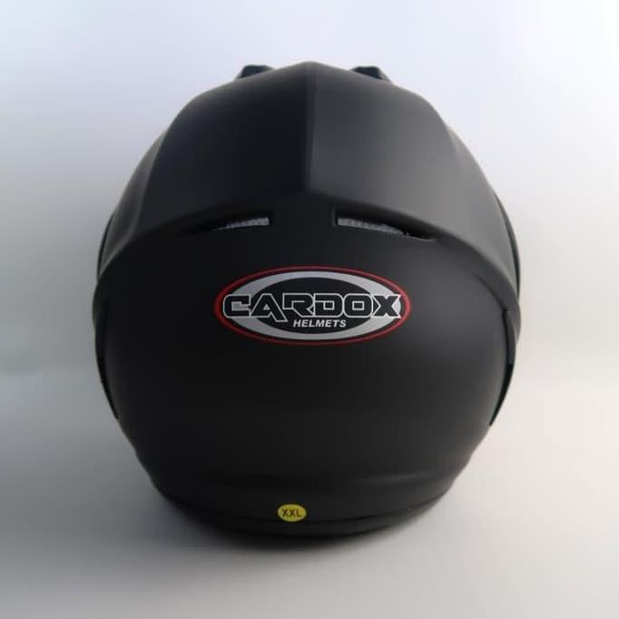 Helm 05 Ukuran Besar L - 2XL Solid Black Doff TERMURAH