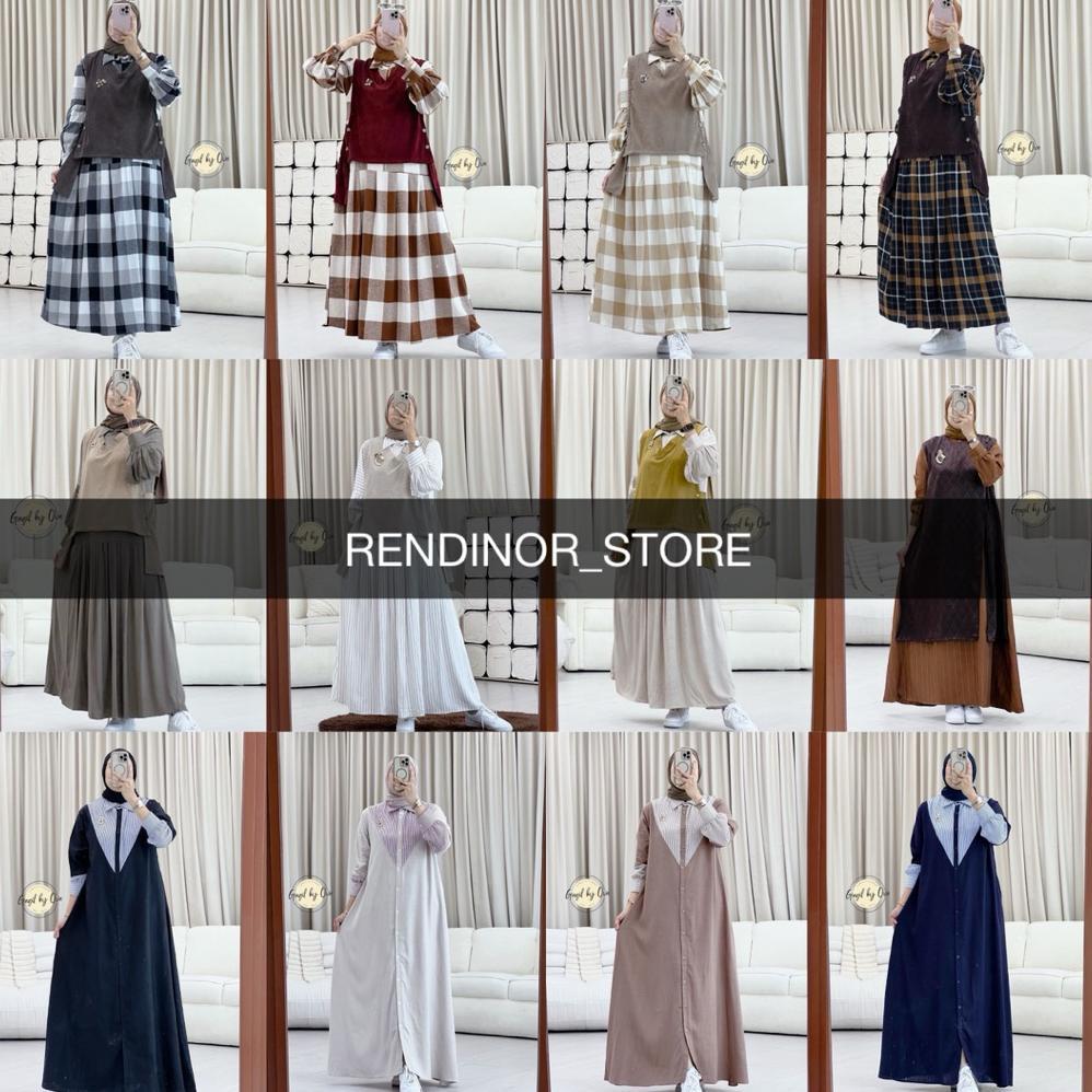 GAGIL CANTIKA SANDRYANA ZALYKA GAMIS DRESS BY OVA Termurah!!!