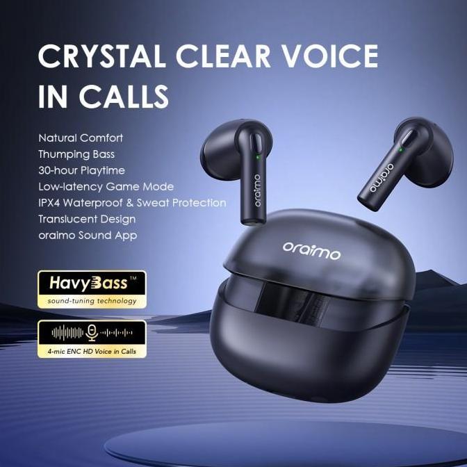 Oraimo Freepods 2S TWS Bluetooth Earphone Wireless Headset OEB-E93DN