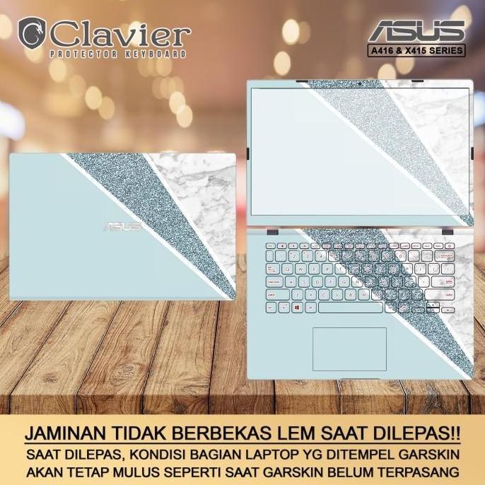 HARGA DISC - Cover Garskin Laptop Asus VivoBook 14 A416 A416M A416MA A416MAO Bening
