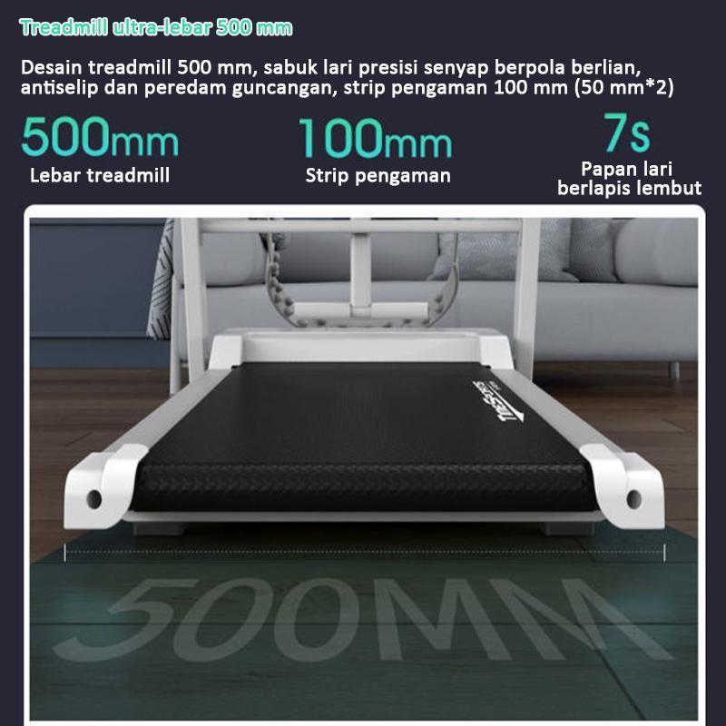 Treadmill Listrik/Treadmill Electric Multifungsi Low Watt ,Treadmill Portable Peralatan Kebugaran