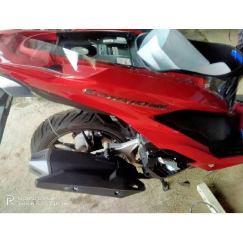 Premium Sticker Skotlet Motor Transparan Putih Bening Glossy Stiker Scotlet Transparan Bening Glossy