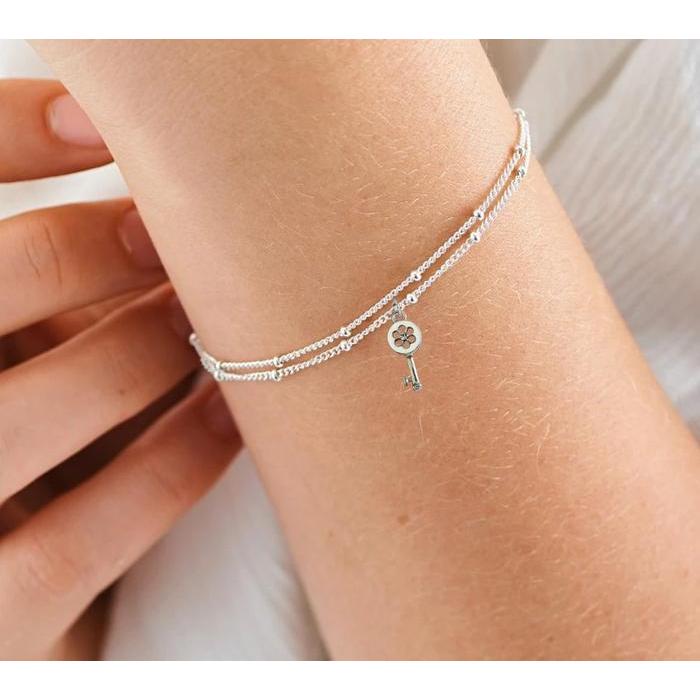 (Ready) Bandul Charm Korea Kunci & Gembok Mutiara Liontin Lock & Key Manik Pendant Kalung Anting Gel