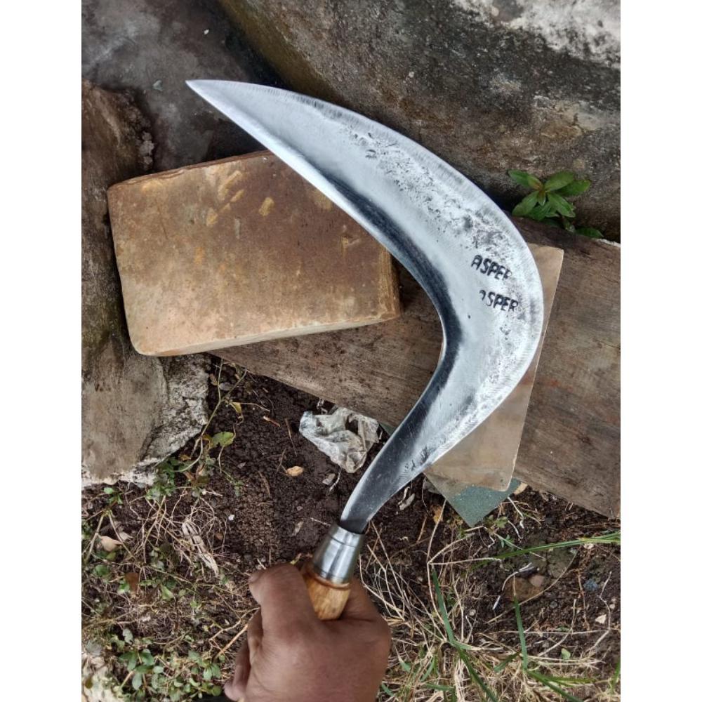 Bisa Cod Sabit Arit Rumput Baja Asli Cap Asper Super Tajam Model Jawa Premium Anti Tumpul Super Taja