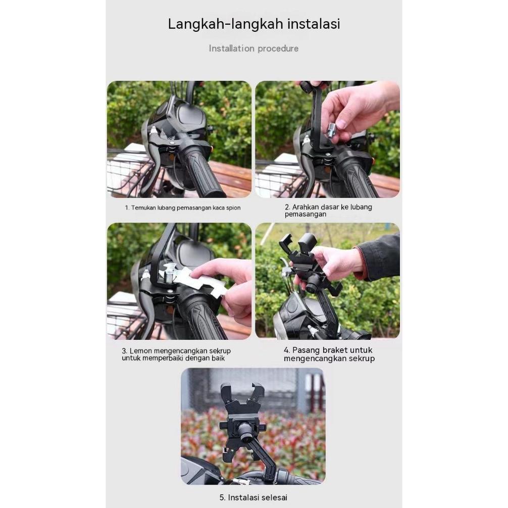 Flash Sale Holder Hp Sepeda Motor /Stand Phone Holder Motor/Bicycle Holder Hp/Holder Hp Motor/Holder