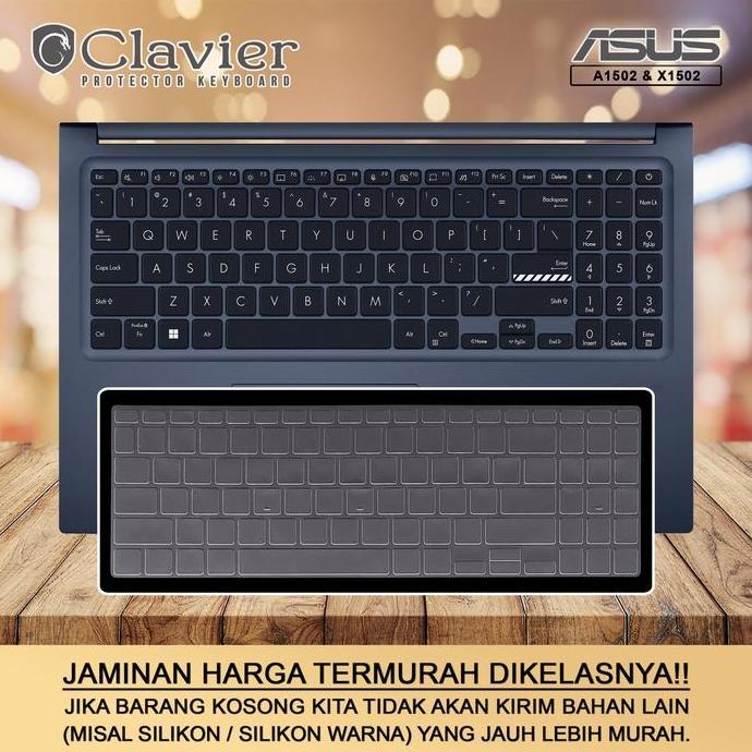 HARGA DISC - Keyboard Protector Cover Asus VivoBook 15 A1502 A1502Z A1502ZA Cooskin