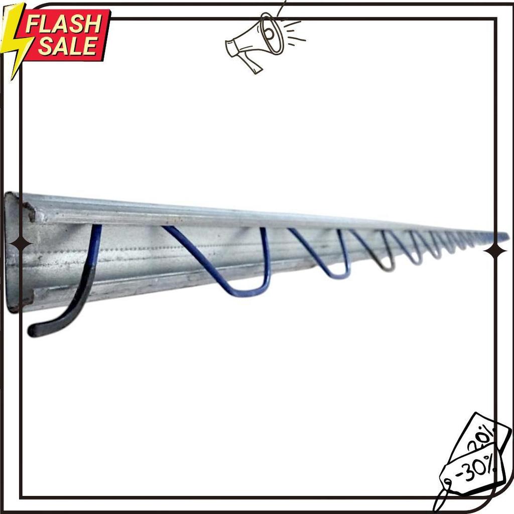 Set 2M Spring Clip Penjepit Plastik Uv (Kanal C + Kawat) 6.6