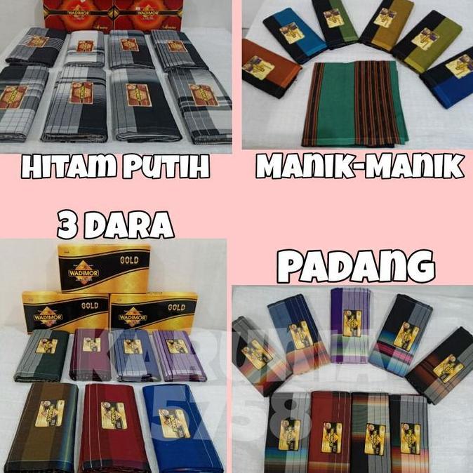 Termurah / Hot Sale Sarung Wadimor Random Motif 1 Dos Dan 1 Kodi