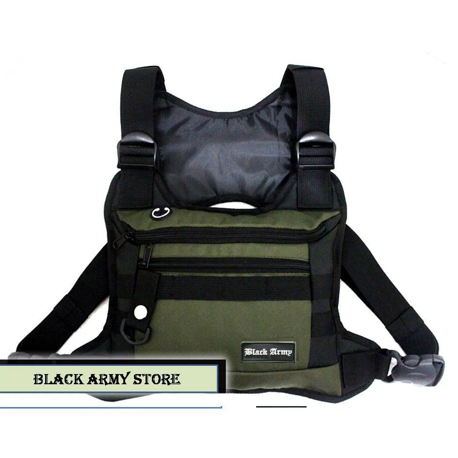 Official Tas Dada Pria Terbaru 2022 Anti Air Tas Depan Dada Tactical Army Murah Tas Holder Hp Motor 