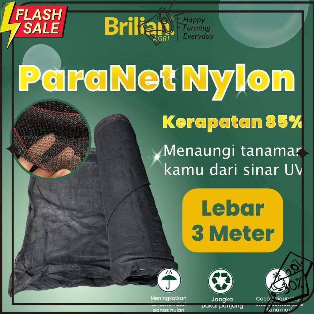 Brilian - Paranet Nylon Lebar 3 Meter 85% Termurah