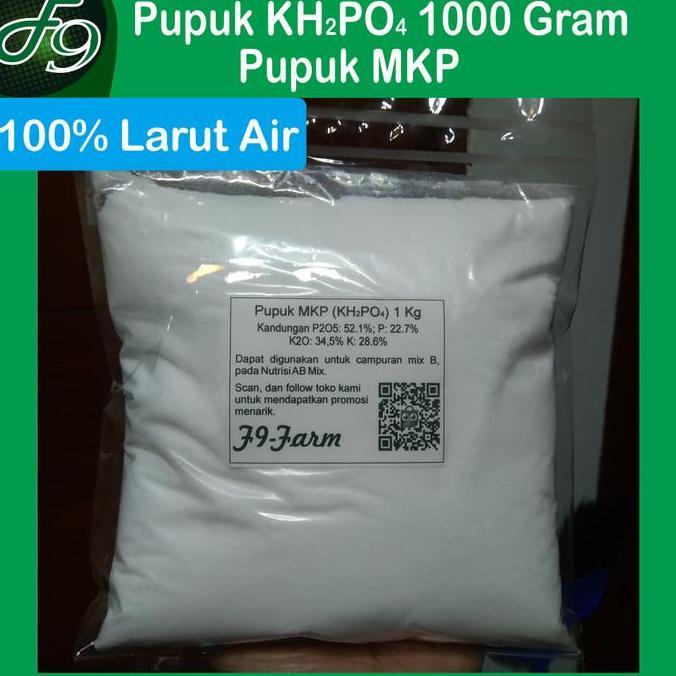 Grdx- Pupuk Mkp Kh2Po4 Kalium Dihidrogen Fosfat 1 Kg, Hortipray, Hidroponik