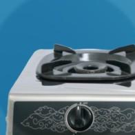 Rinnai Kompor Gas 2 Tungku Batik Stainless Ri-522Ss