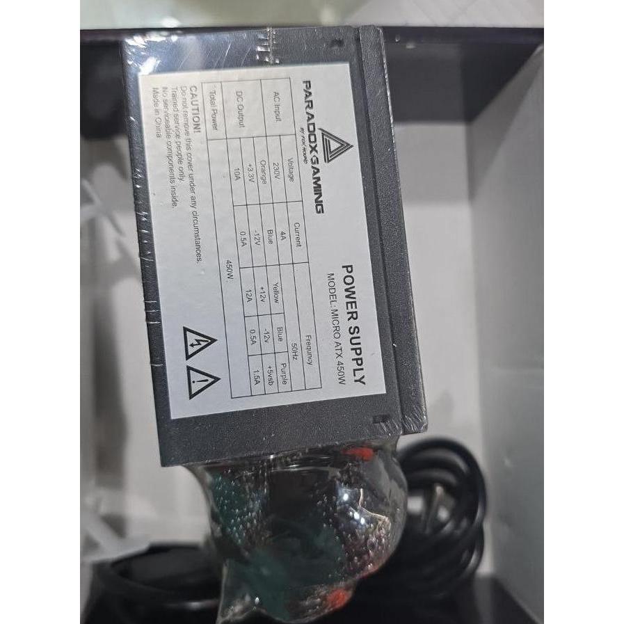 TERMURAH - Power Supply Paradox Gaming Tartarus 450Watt SFX - PSU SFX iTX 450W