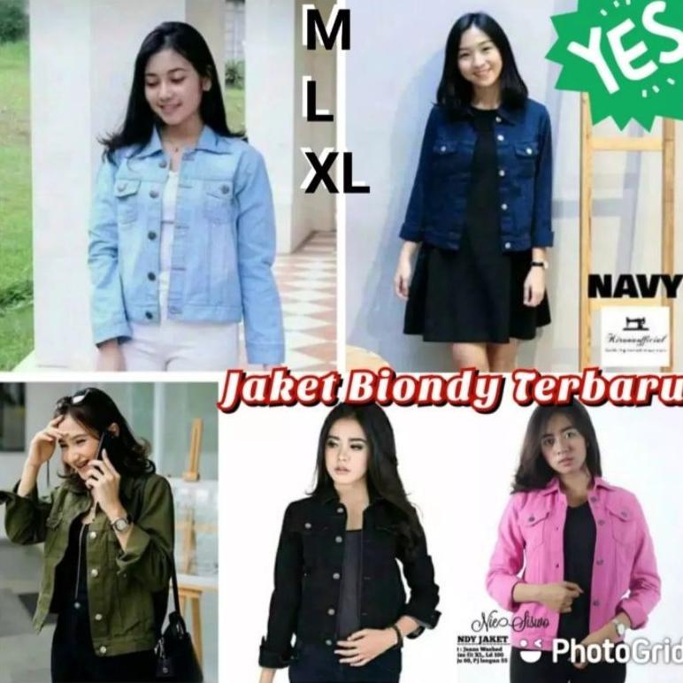 bestpromo jaket soft denim wanita bomber hoodie ribelle - jaket jeans hoodie resleting jaket wanita 
