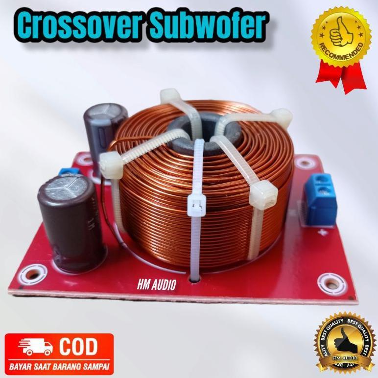 BESTPROMO Crossover Subwoofer Pasif 500W Filter Bass