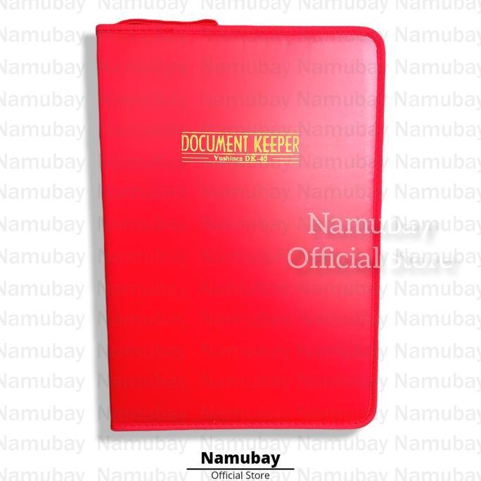 Dicdoc- Map Dokumen Keeper Anti Air F4 Isi 40 Lembar Plastik Stationery
