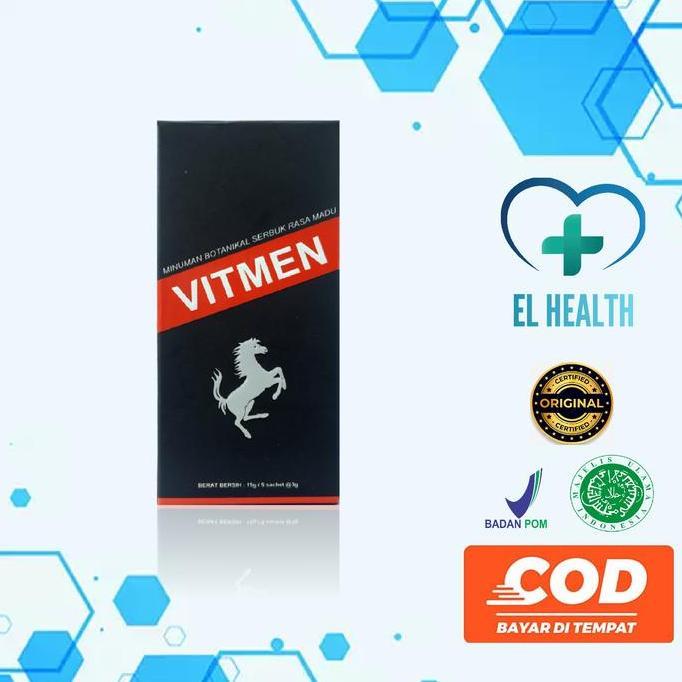 VITMEN OBAT HERBAL KUAT STAMINA PRIA KEMASAN EKONOMIS BPOM ORIGINAL