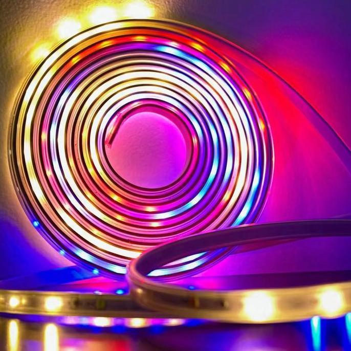 Bisadisini- P Plus (Cod) Lampu Led Strip Hari Kemerdekaan 6 Warna Lampu Hias/Lampu Hias Bendara Hari