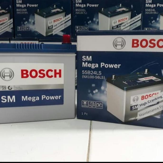 BEBAS ONGKIR - Aki CRV/ Aki HRV/ Aki Innova Bensin/ Bosch MF NS60LS/ NS 60 LS/55B24LS