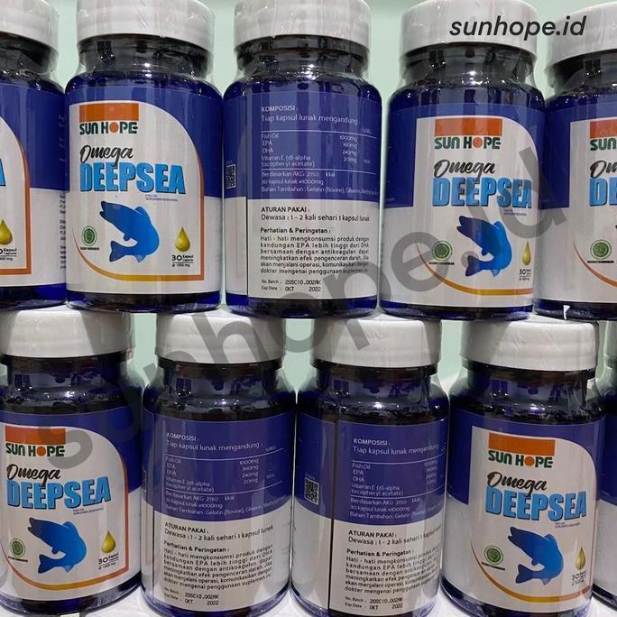 Vitafix- Deep Sea Deepsea Sunhope Minyak Ikan Sun Hope