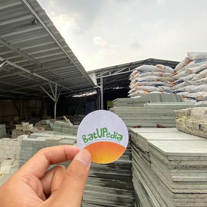 Batu Alam Andesit Polos Bakar Untuk Dinding, Lantai, Kolam Dan Taman Modern GOL