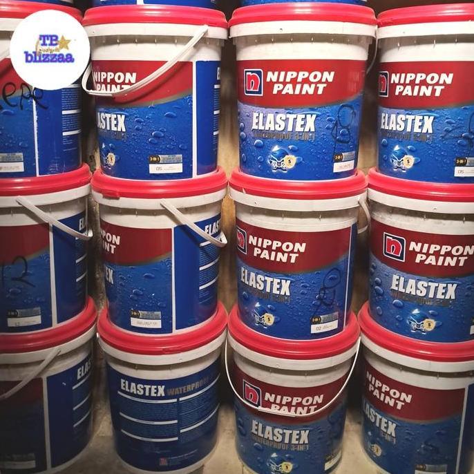 Troffice- Elastex 20 Kg Waterproof Elastex 3 In 1 Waterproofing Putih Abu Elastex Waterproofing Warn