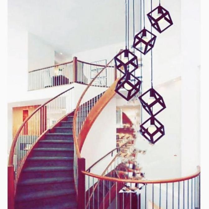 Lampu Gantung Minimalis 5 In Modern Vintage Retro Lampu Hias