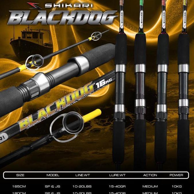 Joran Daido Fiber Blackdog Ready Varian Full Eva dan Model Japan Style (warna random)