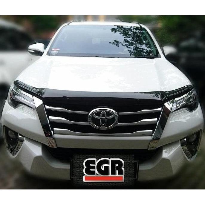 Promo Aksesoris EGR Hood Deflector Deflecta Fortuner 16+ / Hilux Revo Diskon