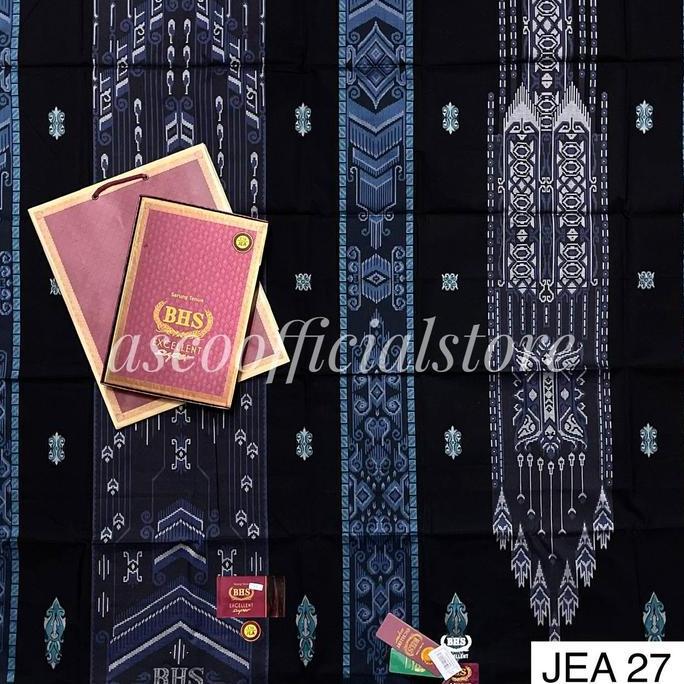 Disiniaja- Sarung Bhs Excellent Jacquard Gold Mercerized Original