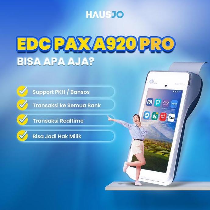 Troffice- Android Edc Pax A920 Pro Hausjo