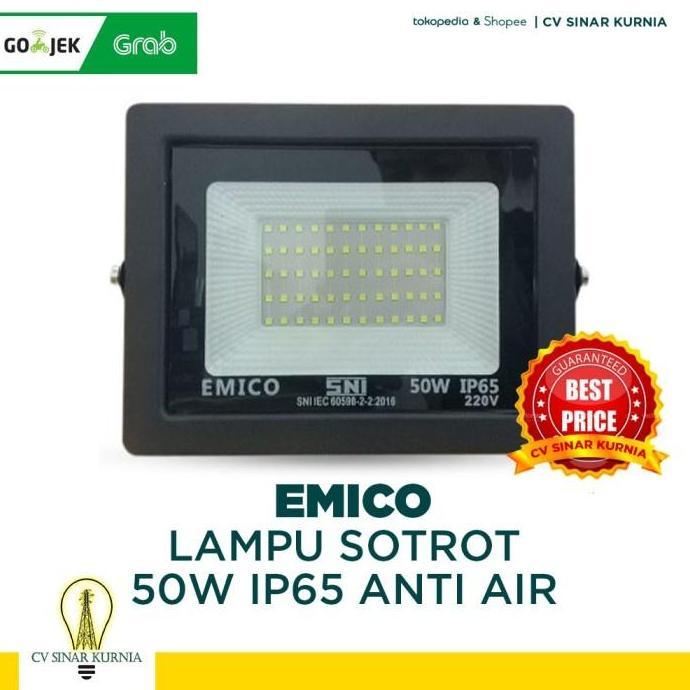 Lampu Sorot Emico/Lampu LED 50 Watt IP65 ANTI AIR