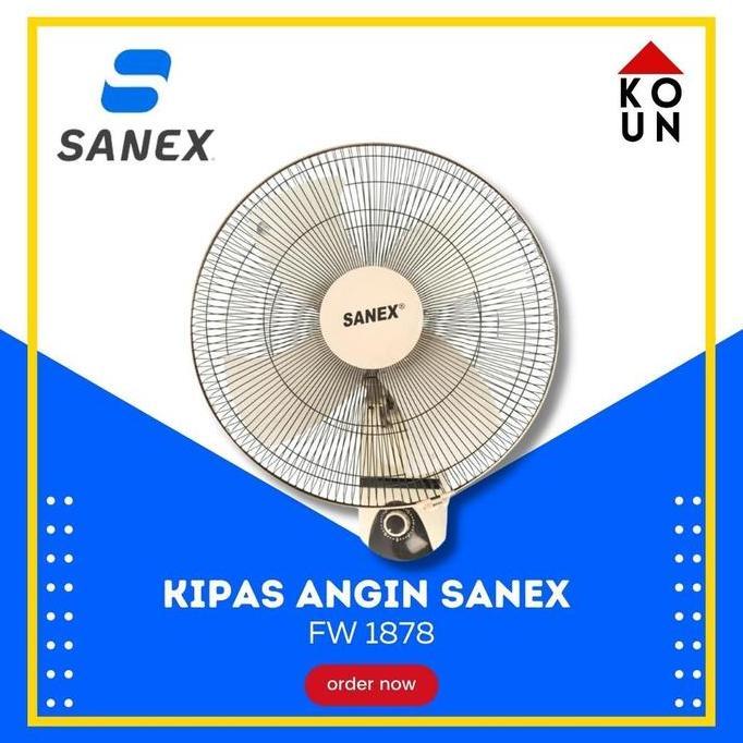 KIPAS ANGIN LISTRIK SANEX 1878 18" FW 1878 / FW1878 / FW-1878