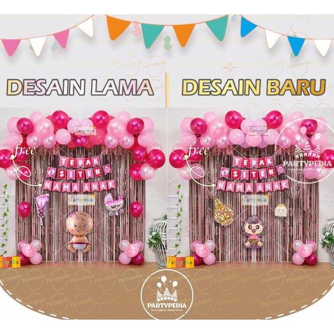 PAKET DEKORASI TEDAK SITEN ANAK PEREMPUAN