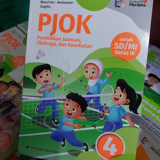 pjok kelas 4 kurikulum merdeka erlangga
