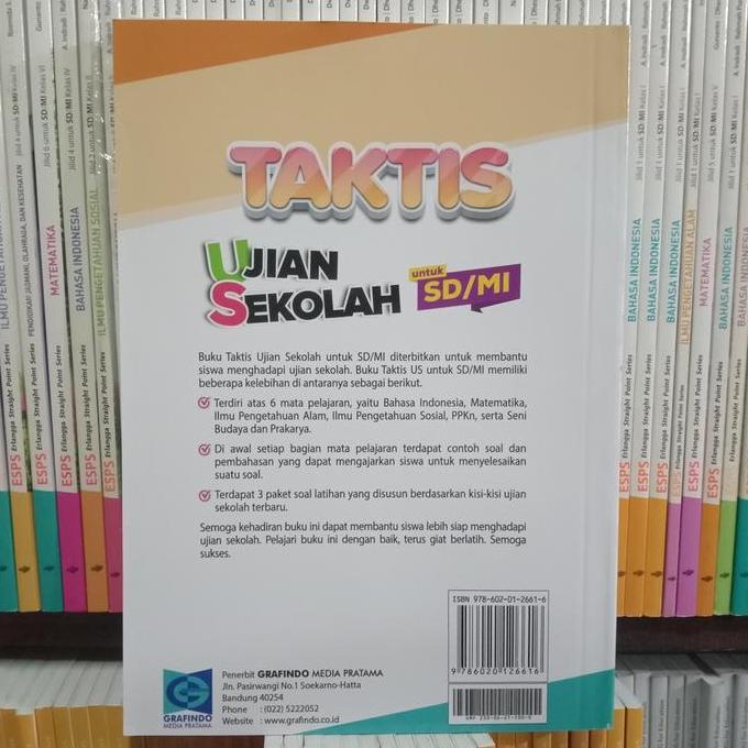 TAKTIS US Ujian Sekolah SD/MI. Penerbit Grafindo