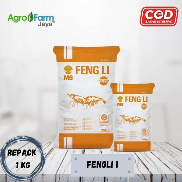 Fishboy- Pelet Fengli 1 Kemasan 1 Kg