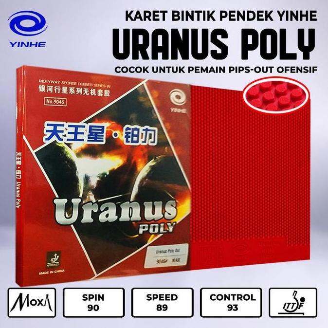 Karet Bat Bintik Pendek Yinhe Uranus Poly Max Bintik Serang Spin