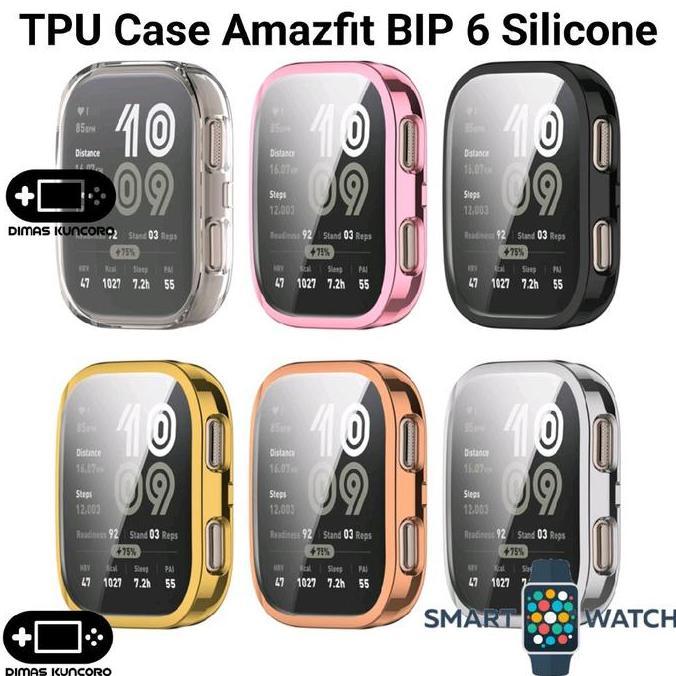 TPU Case Amazfit BIP 6 silicone silicon soft bumper casing shell amazfit bip 6