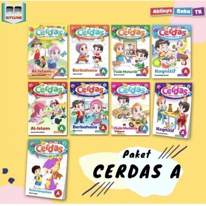 BUKU TK / PAUD - PAKET CERDAS STEAM & LOOSE PARTS TK B (9 BUKU)