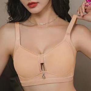 Chelyne Bh Wanita B1669 Daily Bra - Seamless Lycra Premium Tanpa Kawat - Big Size Bra 38/44 Cup D - 