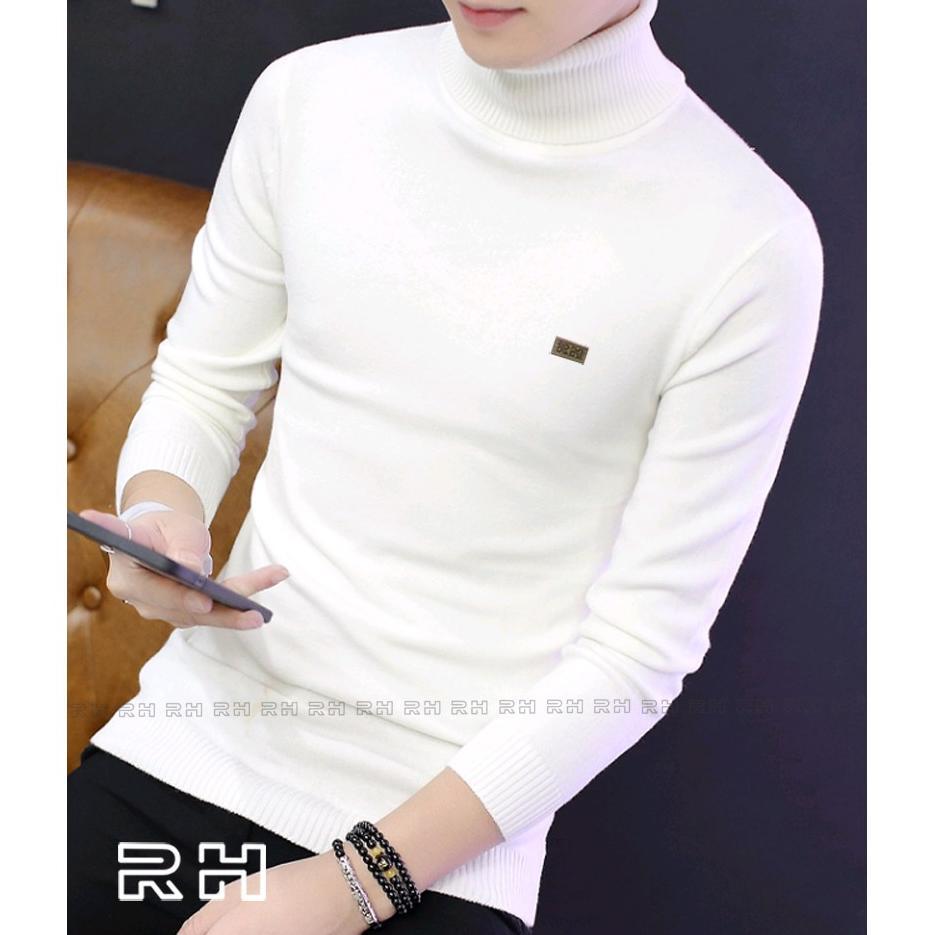NEW Baju rajut kerah tinggi/sweater rajut turtleneck pria/switer turtle neck/switer kerah tinggi [te