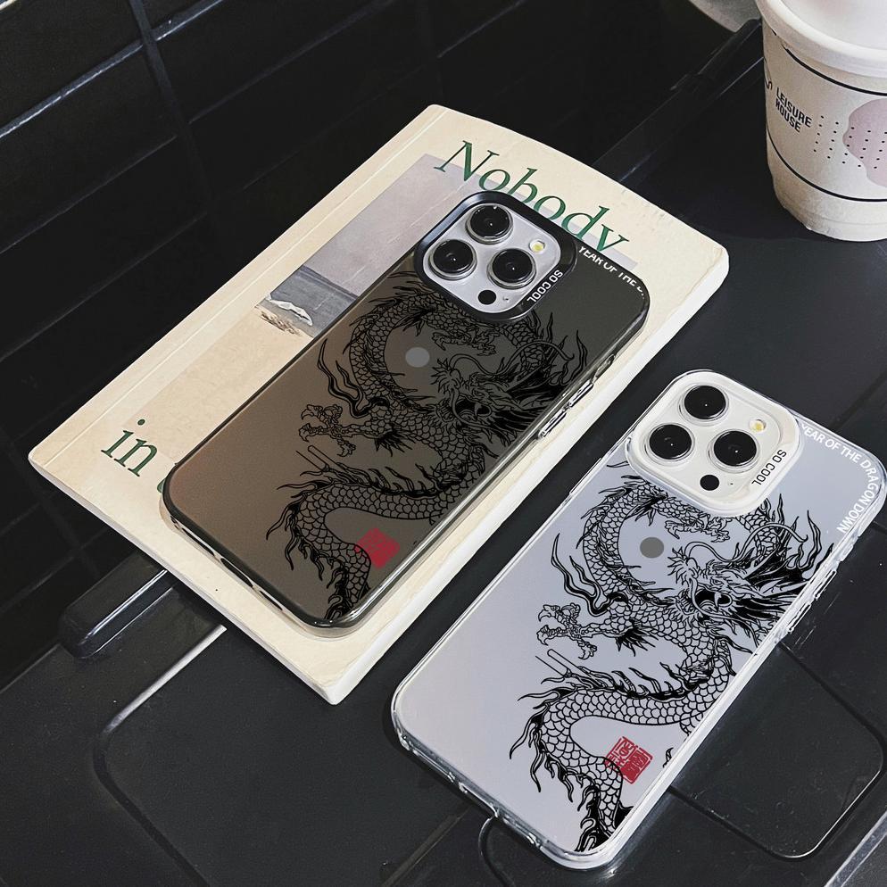 CUCI GUDANG PREMIUM MATTE HARD CASING HP AESTHETIC DRAGON CASE UNTUK Redmi 13C 12C 10C 12 A1 A2 A3 (