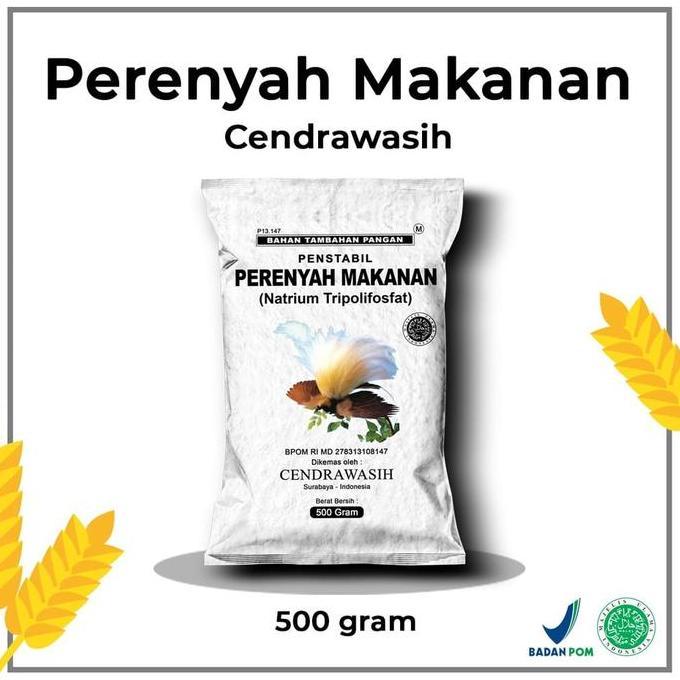 """] Perenyah Makanan Cendrawasih 500gr