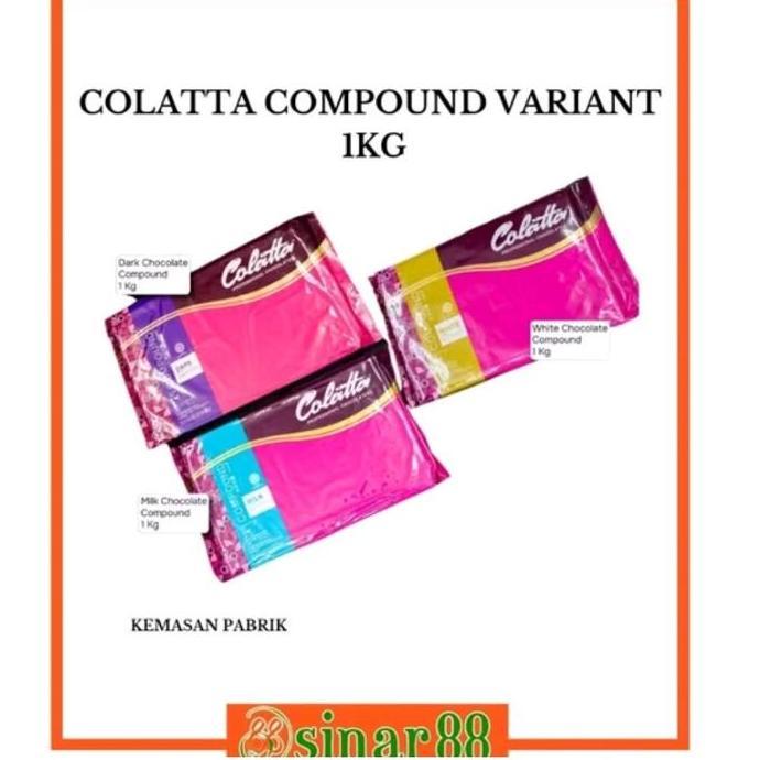 """] COLATTA COMPOUND DARK 1KG ( DARK COKLAT)