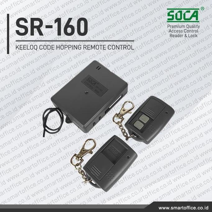 SOCA KEELOQ Code Hopping Remote Control, 2 Remote, SR160
