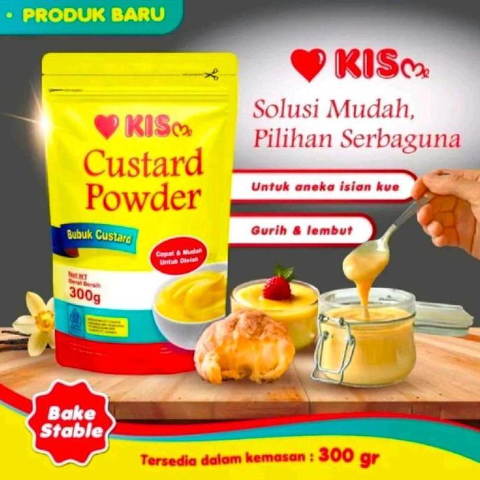 Ready...Ready...Ready...] KIS Custard powder untuk vla/ filling/ isi soes instant