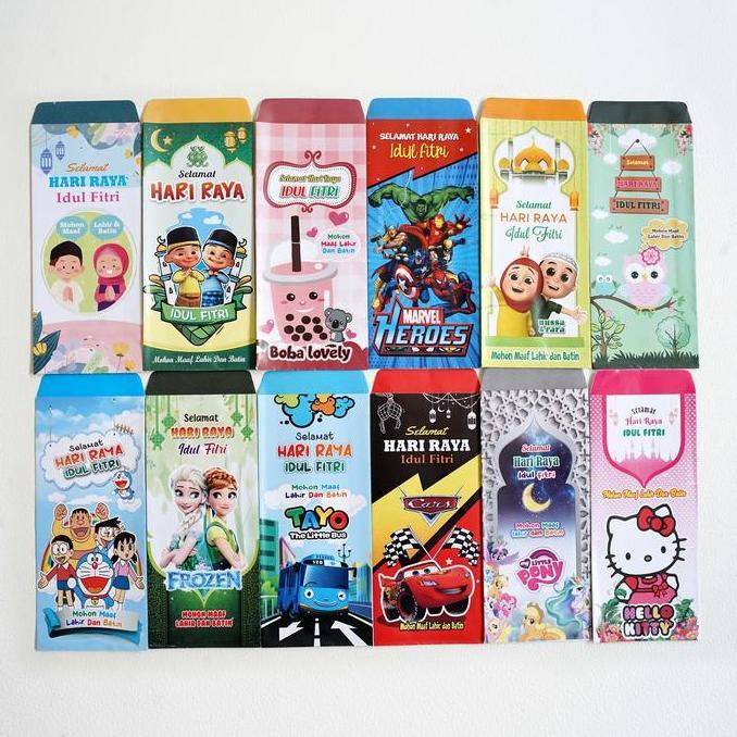 PAKET GROSIR 50PACK BESAR AMPLOP LEBARAN PAS