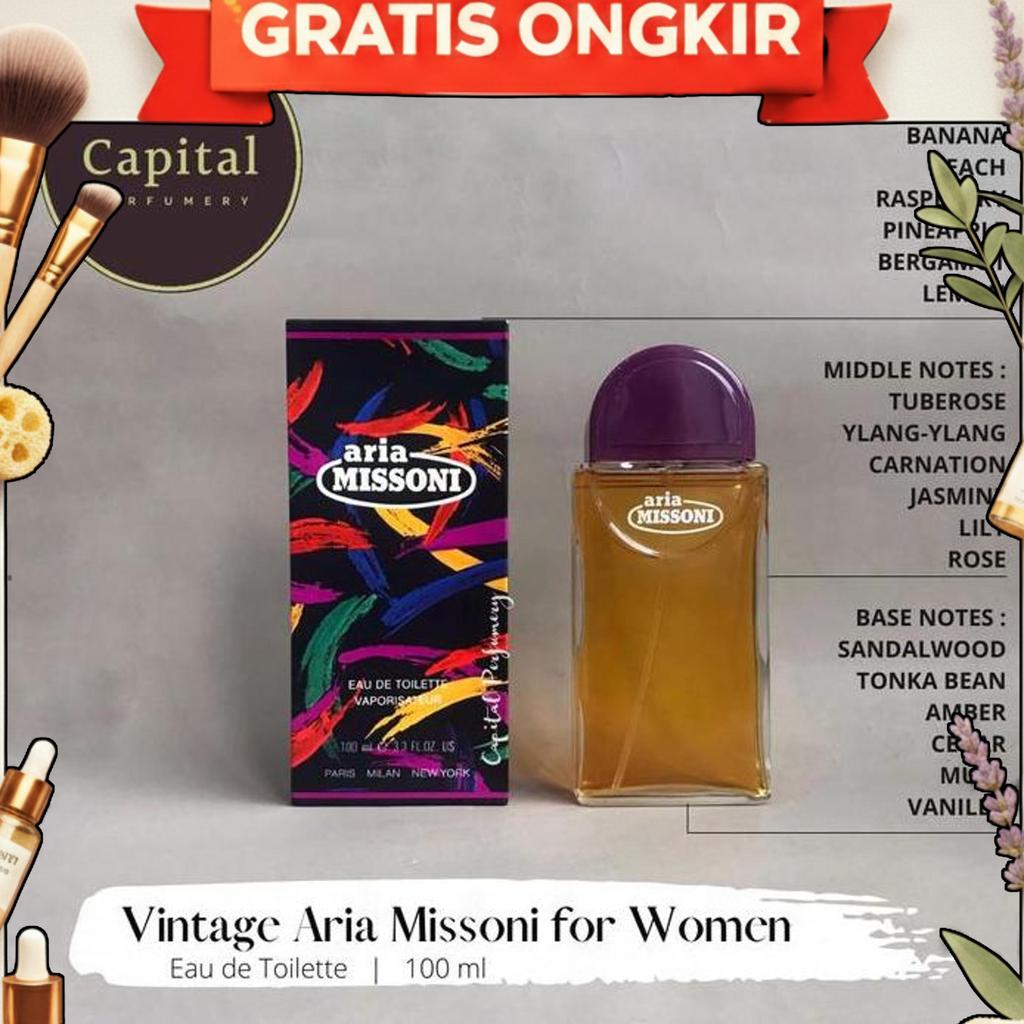Vintage Missoni Aria Missoni For Women Edt 100 Ml