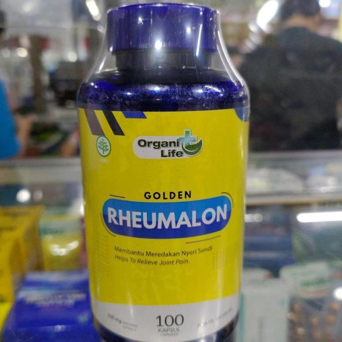 Rheumalon Isi 100 Kapsul Asam Urat,Purin,,Persendian